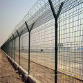 Welded wire mesh security fence Galvanized/Polyester coated